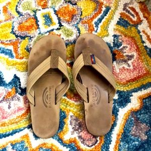 Lightly worn rainbow sandals